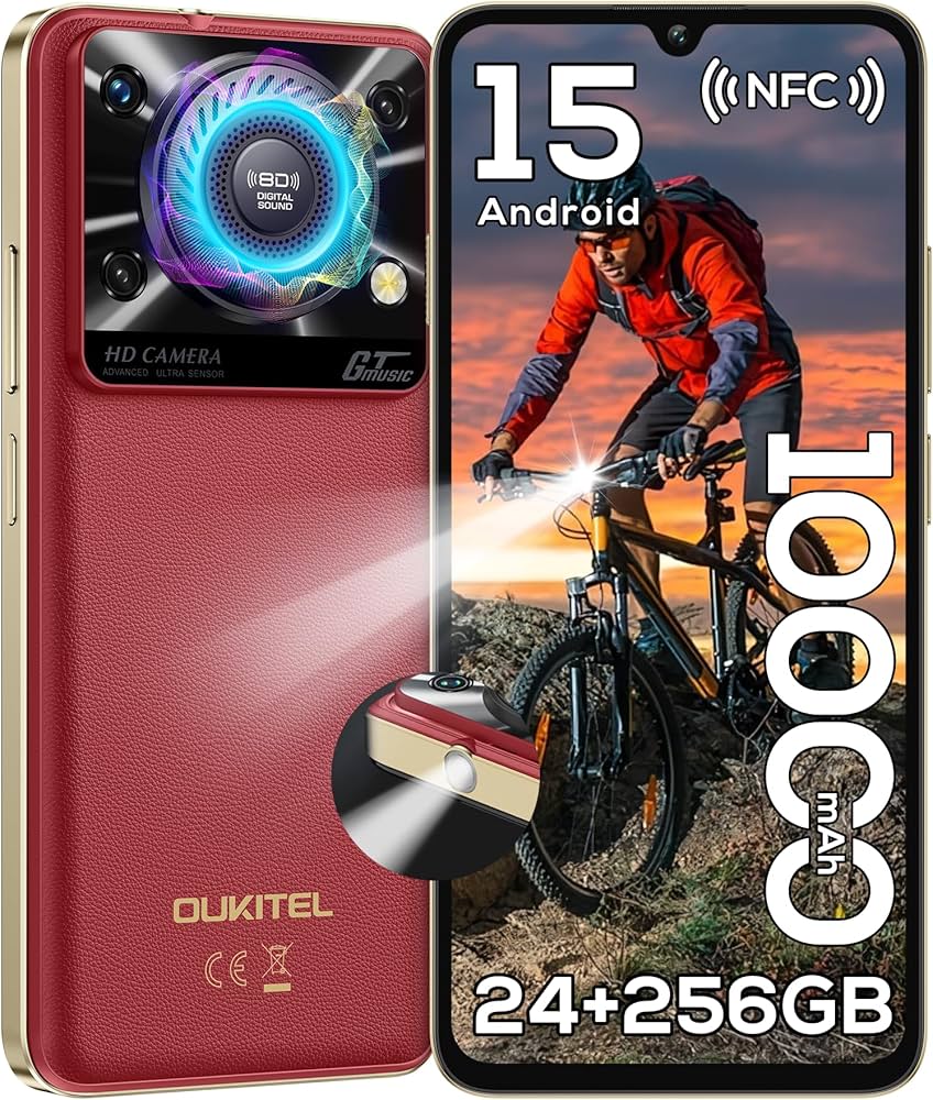 OUKITEL C60 PRO Android 15 スマートフォン 256GB Amazon.com: OUKITEL C60 PRO Android 15 Cell Phone Unlocked